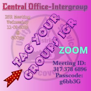 Intergroup Meeting (Central Office) for Dist 3 ~ Bowling Green @ 13th Street Clubhouse | Bowling Green | Kentucky | United States